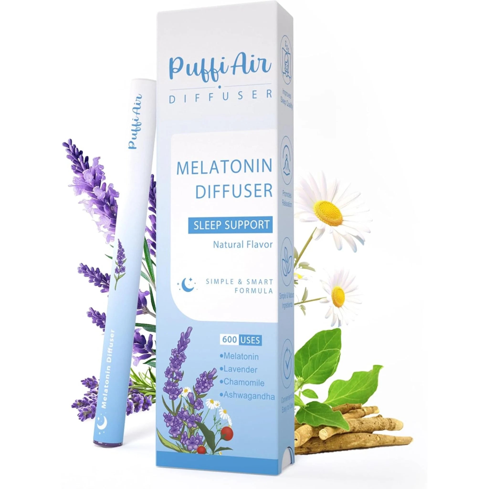 1 - pack / 2 - pack / 4 - pack New-Melatonin Diffuser - 600 Uses