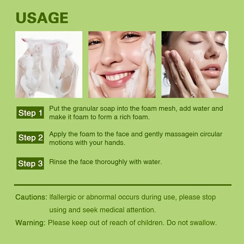 All-Natural Aloe Vera Handmade Soap with Essential Oils 100g , Unisex, Travel-Friendly