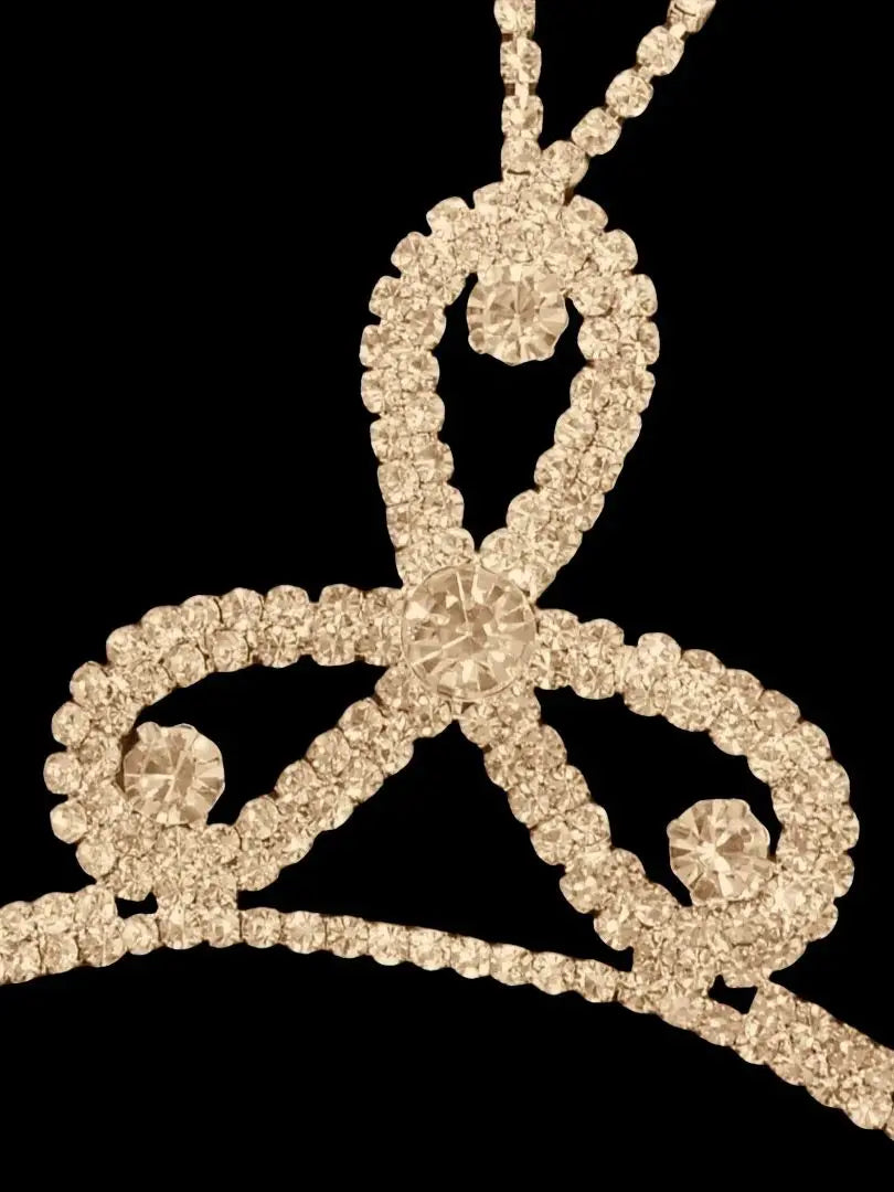 Diamond studded rhinestone personalized simple and fashionable stage performance ring bracelet claw chain suitable for parties