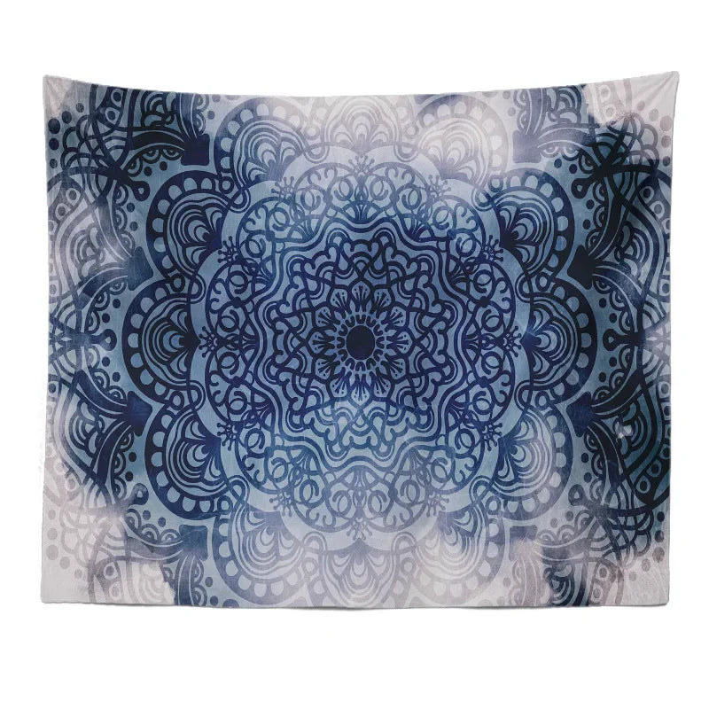 Home Decor Mandala Tapestry Boho Ethnic Bedside Scene Background Cloth Hanging Beach Towel