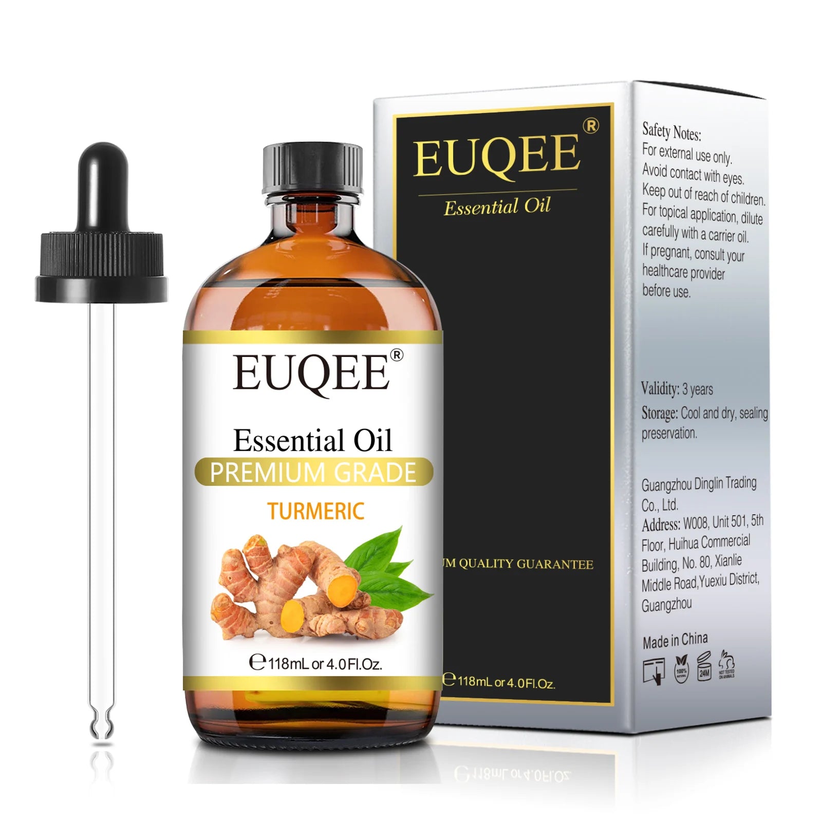 EUQEE 118ml Pure Essential Oil For Skin Peppermint Lavender Eucalyptus Vanilla Bergamot Aromatherapy Essential Oils For Diffuser