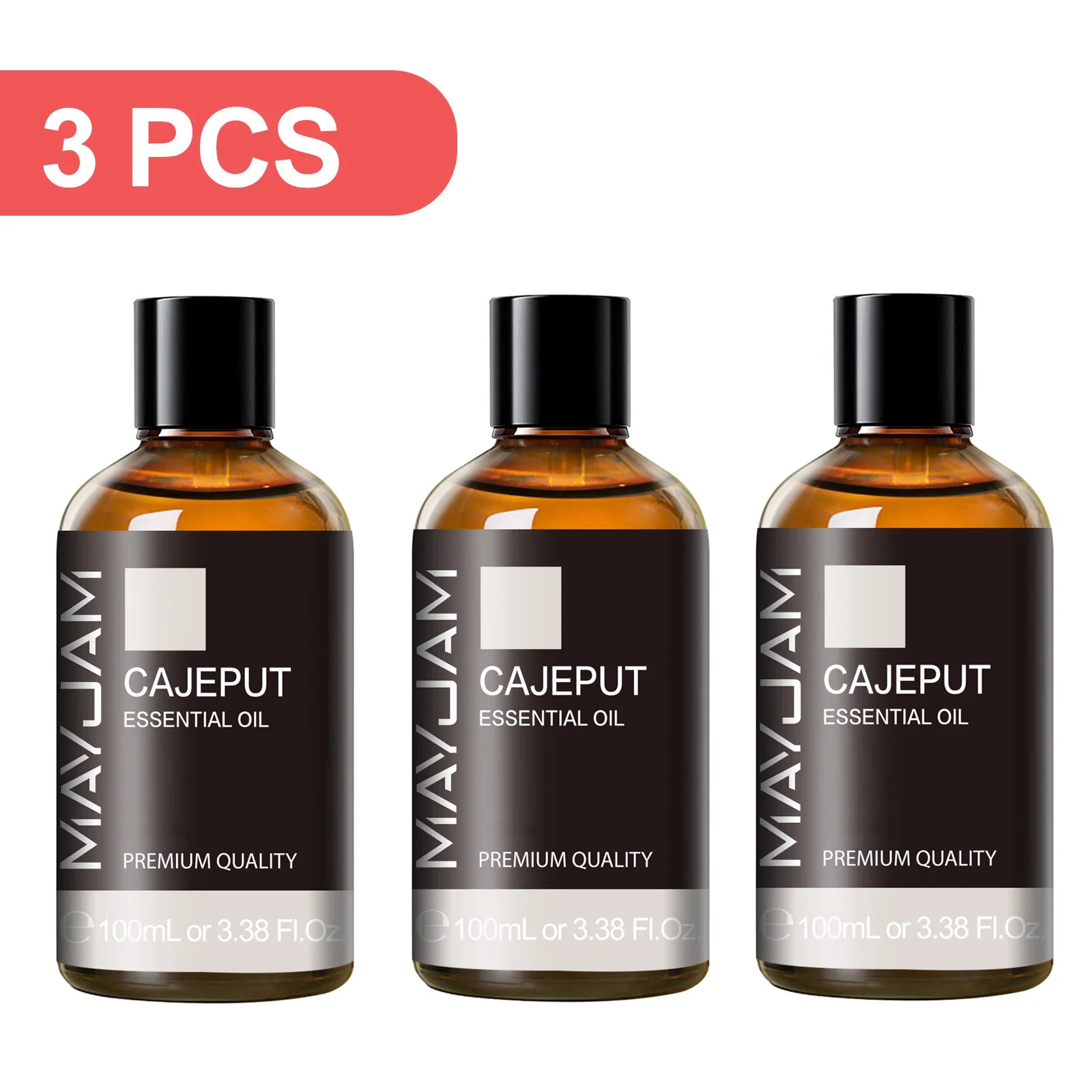 MAYJAM Aromatherapy Essential Oils May Chang Lavender Tea Tree Clove Bud Turmeric Pine Neddles 100ml Pure Essential Oil