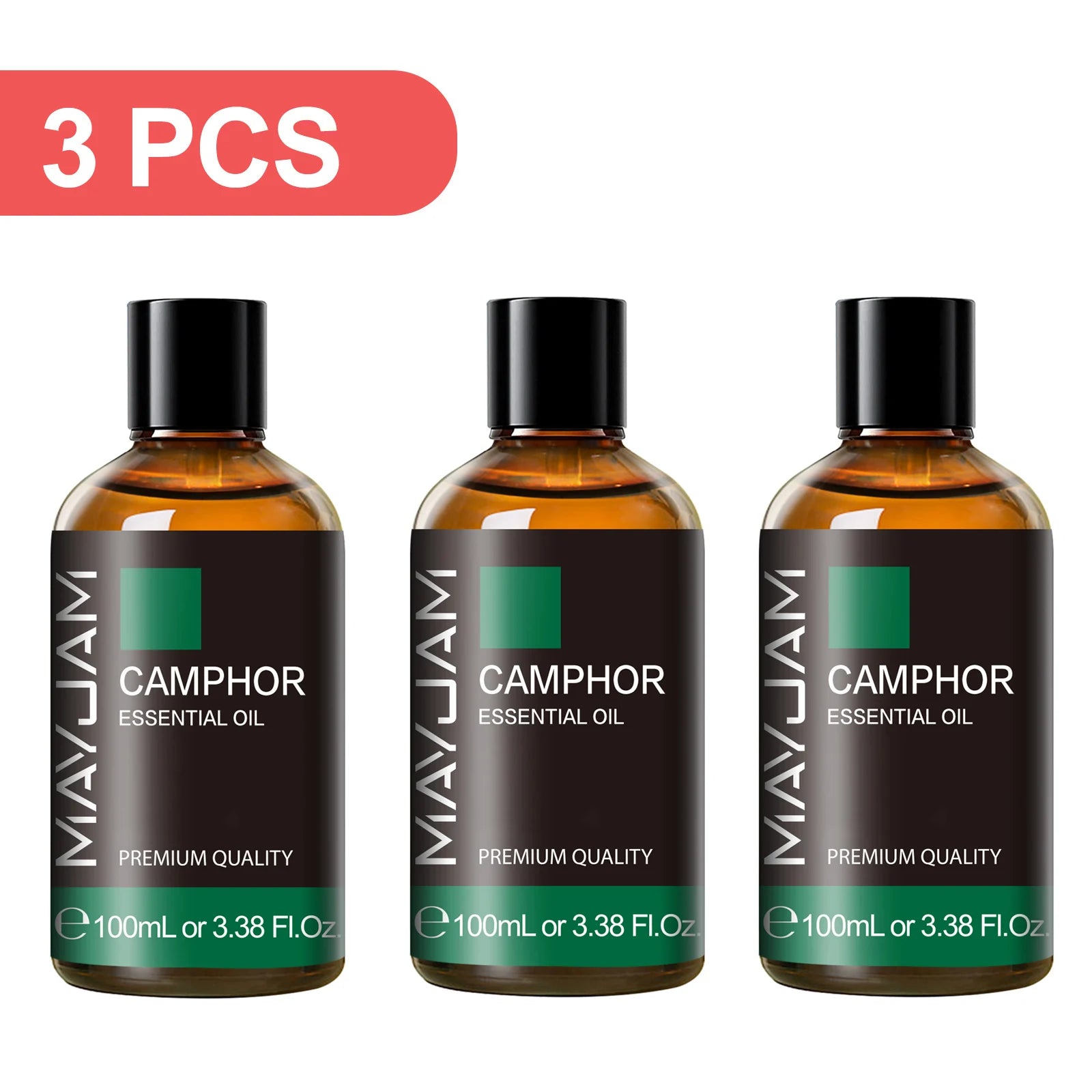 MAYJAM Aromatherapy Essential Oils May Chang Lavender Tea Tree Clove Bud Turmeric Pine Neddles 100ml Pure Essential Oil