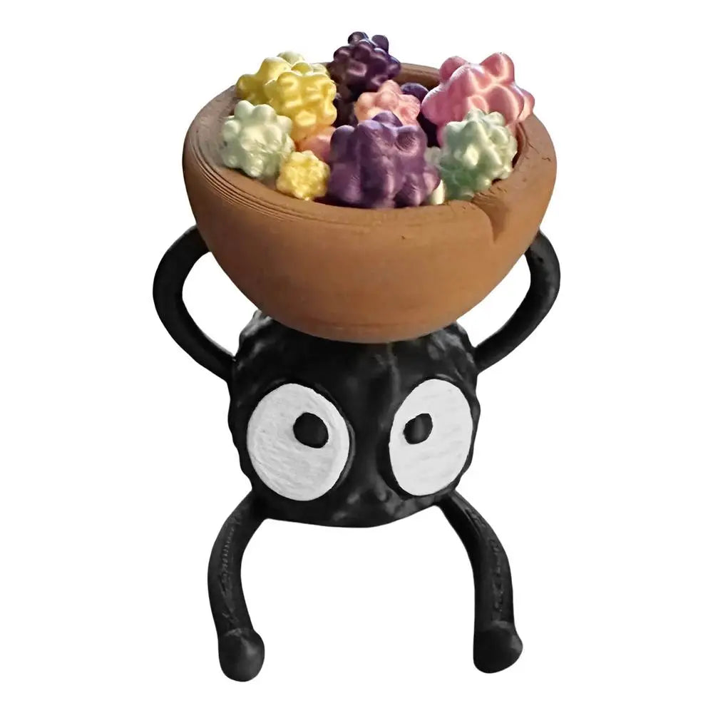 Cute Candlestick Holders Tea Light Candle Holder Briquette 3D Printed Candlestick Stand Candle Holder Small Candle Holder