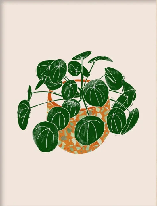 Boho Botanical Print, Fiddle Leaf Fig Printable Wall Art, Boho Prints, Nursery wall decor, House Plant Lover Wall Decor, Digital