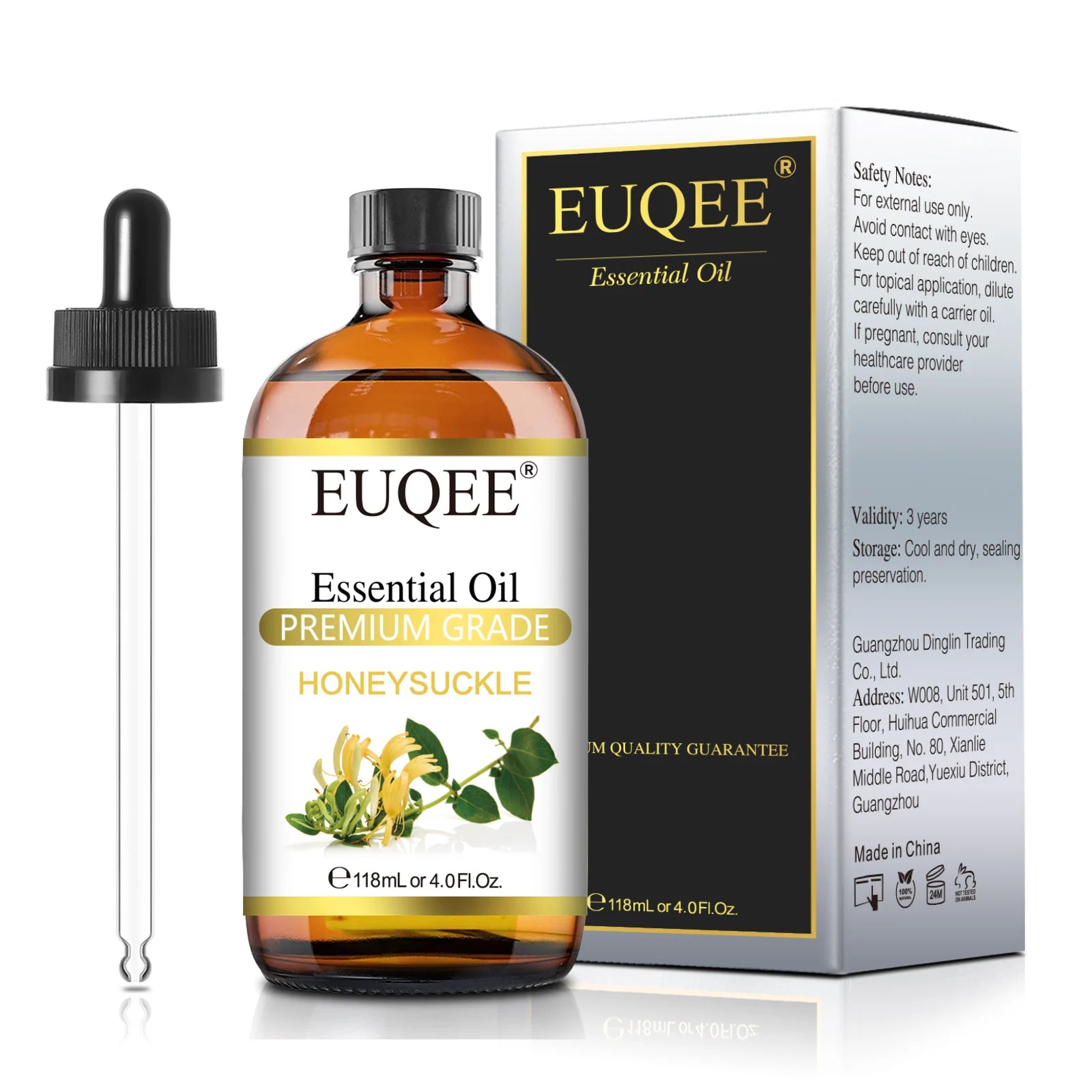 EUQEE 118ml Pure Essential Oil For Skin Peppermint Lavender Eucalyptus Vanilla Bergamot Aromatherapy Essential Oils For Diffuser