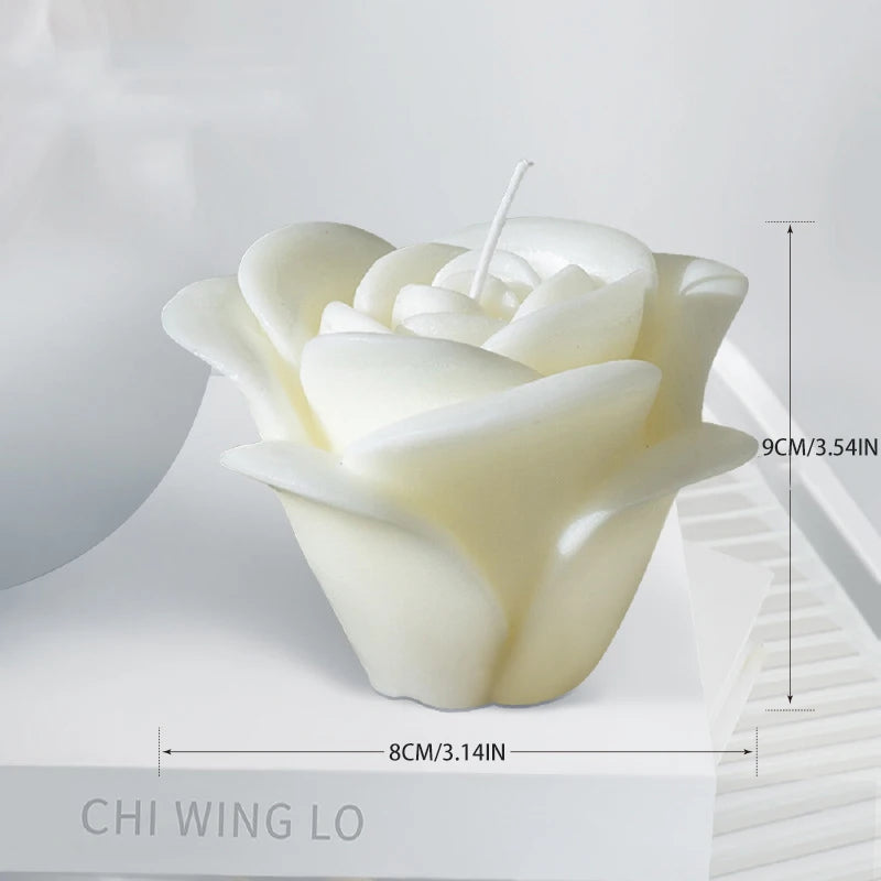 Heart-shaped candle romantic Valentine's Day tea wax proposal pendulum small candle prop art scented candle