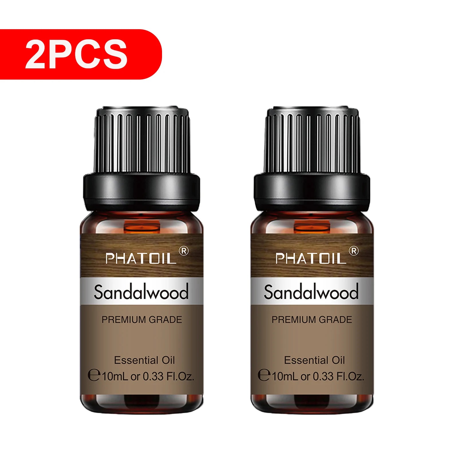 PHATOIL 10ml Natural Essential Oils for Diffuser Aromatherapy Lavender Vanilla Lemon Rose Lemongrass Essential Oil DIY Soap