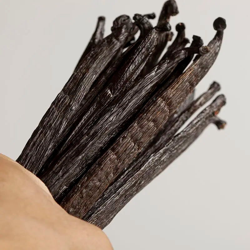 10pcs 14-15cm Natural Madagascar Vanilla Pods - Pure Bean Aroma Incense