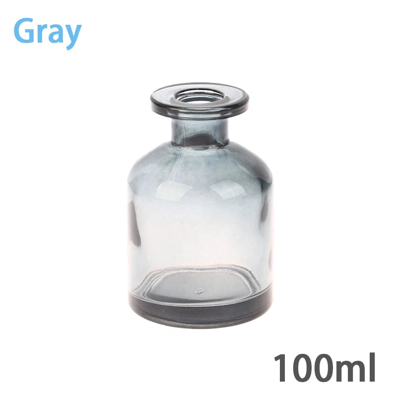 1Pcs 100ml Home Fragrance Diffuser Bottle Party Gifts Glass Container Reed Diffuser Essential Oil Bottle Oil Diffusers Sticks