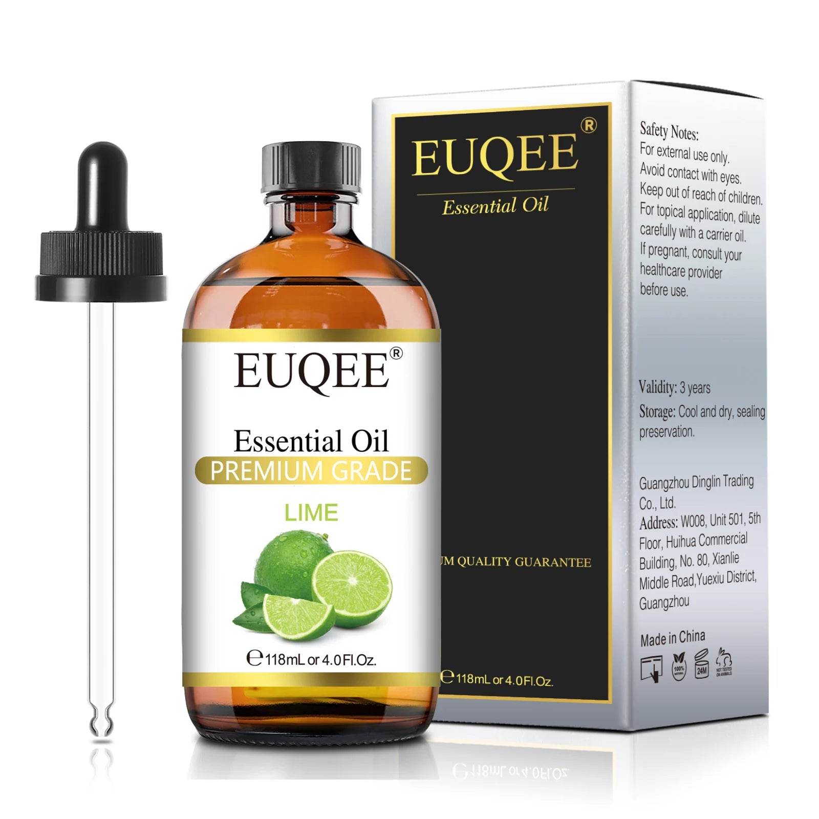 EUQEE 118ml Pure Essential Oil For Skin Peppermint Lavender Eucalyptus Vanilla Bergamot Aromatherapy Essential Oils For Diffuser
