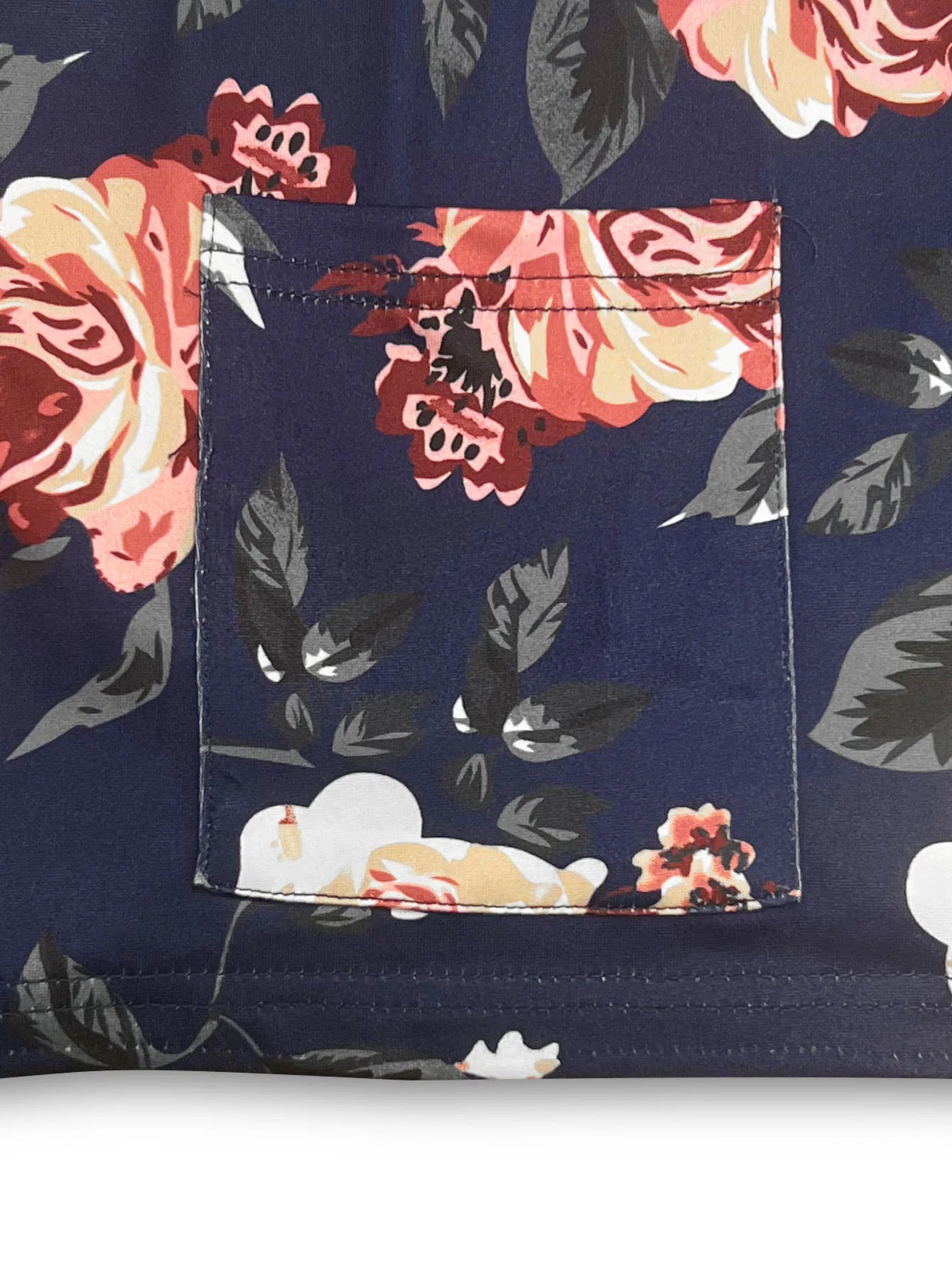 European and American cross-border floral print skirt women's summer high-waisted pleated sports skirt fake two short skirts