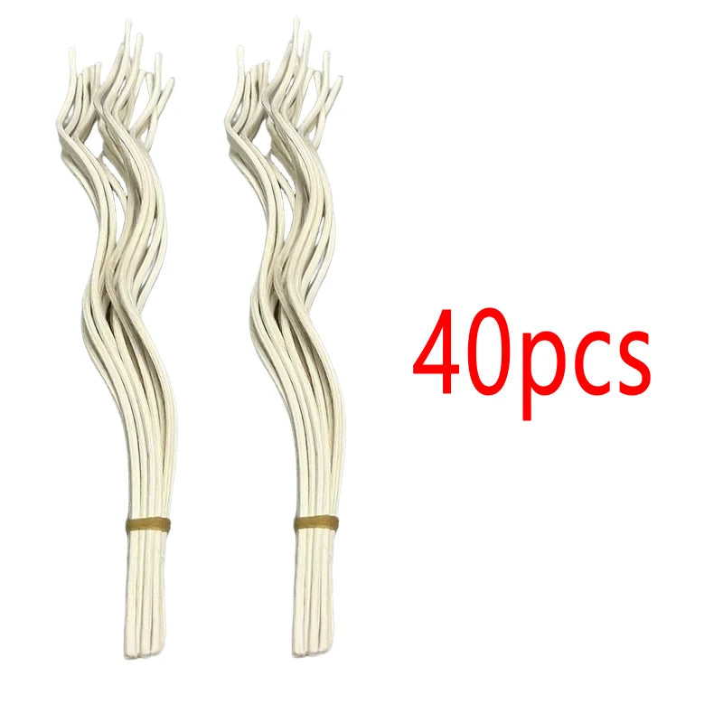 20PCS perfume Diffuser Reed rattan sticks Long Wavy rods for aroma diffuser oil distributor for Home Decor Perfume XXT002