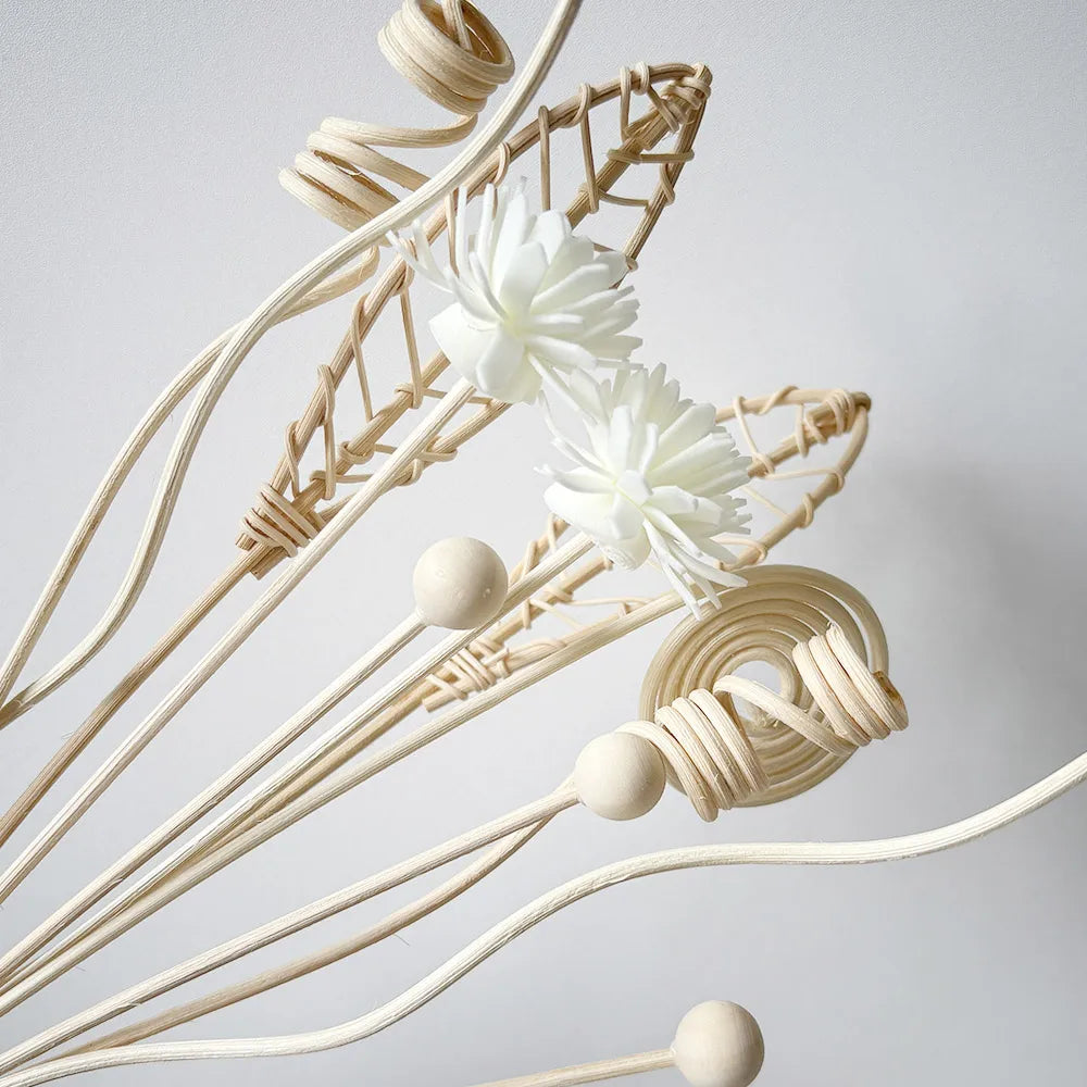 12pcs rattan aromatherapy stick diffusion stick combination, specially designed for fragrance expansion, indoor use