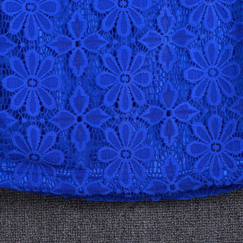 Summer Lace Women Blouse Shirt Casual Solid Hollow Clothing Top