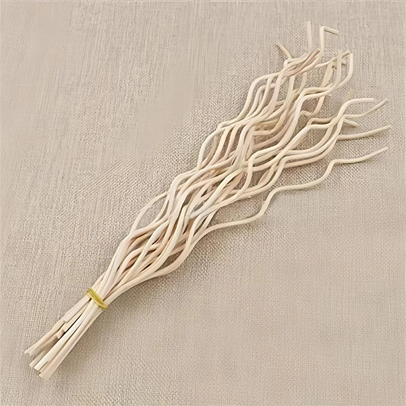 20PCS perfume Diffuser Reed rattan sticks Long Wavy rods for aroma diffuser oil distributor for Home Decor Perfume XXT002