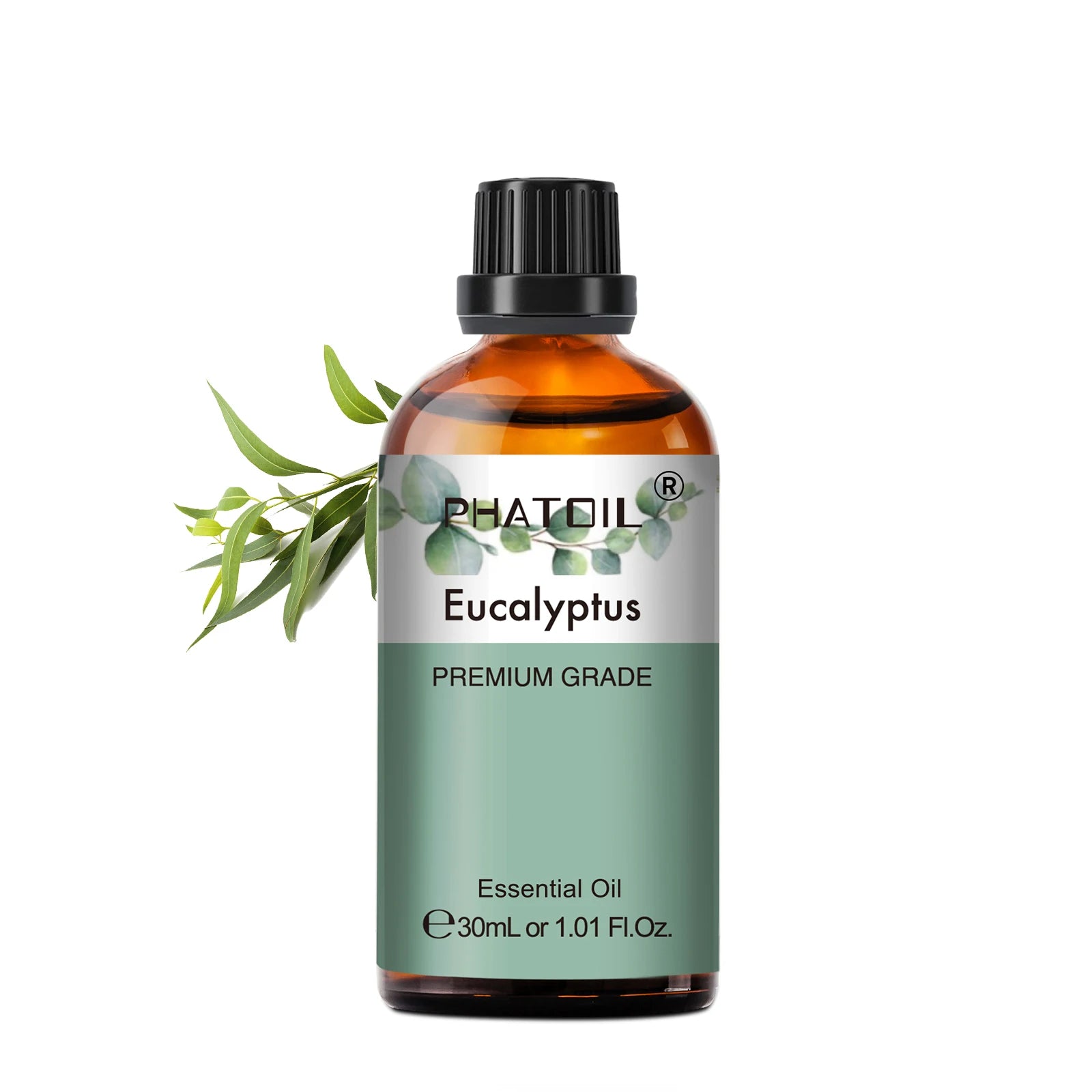 PHATOIL 30ml Lavender Lemon Eucalyptus Sandalwood Bergamot Aromatherapy Essential Oil For Diffuser,Candle Making,DIY Soap & Bomb