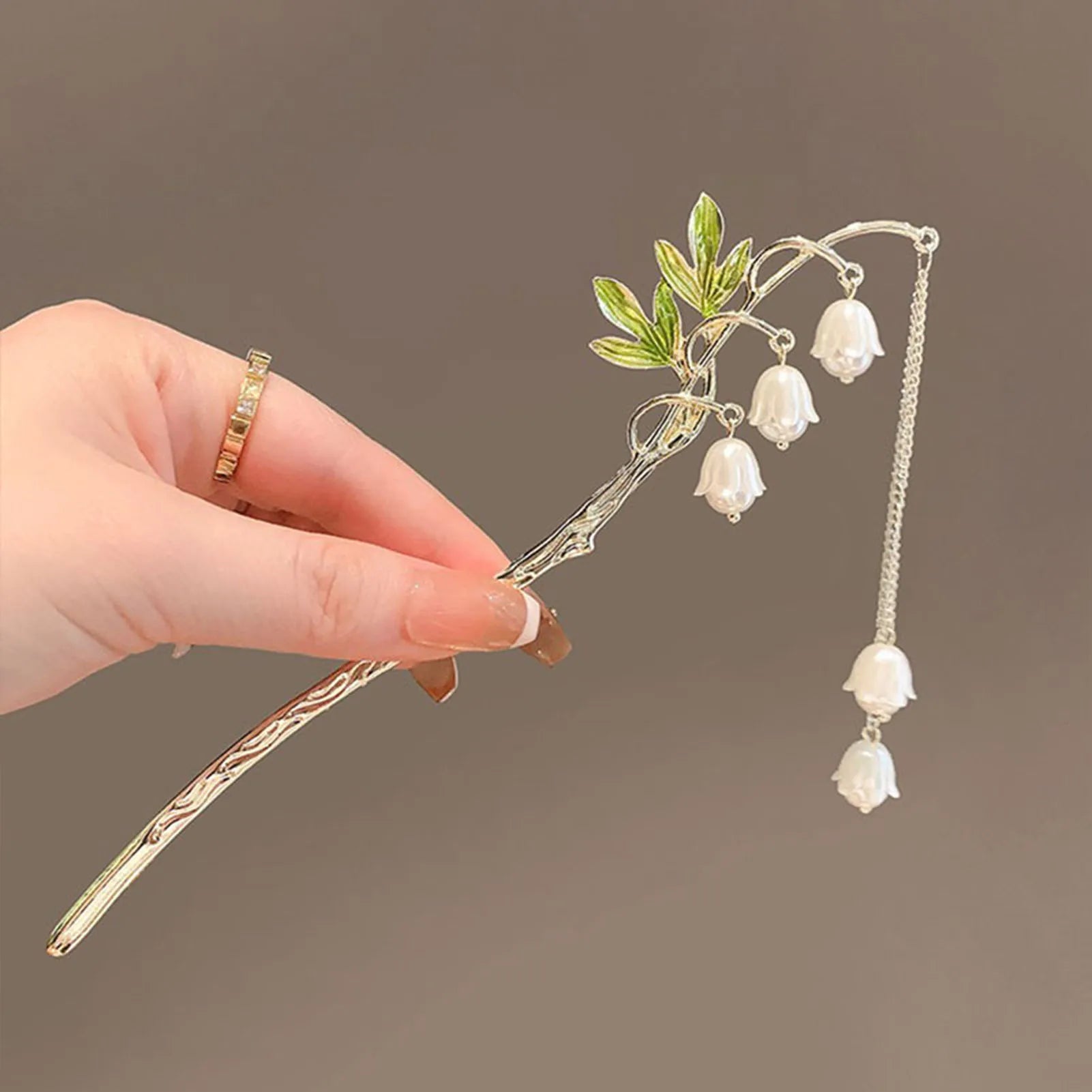 Pearl Rhinestone Flower Hairpins Wedding Hair Accessories Pearl Hairpins Flower Bridal Hair Pins Hair Ornaments Hair Stick