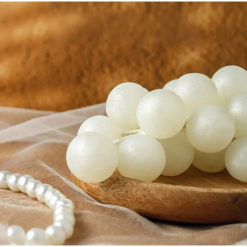 Creative Handmade Grape Shape Soap For Face Hand Body Soap Made From Green Grape Bunches Handwoven Grape Bunches Surprise Gift