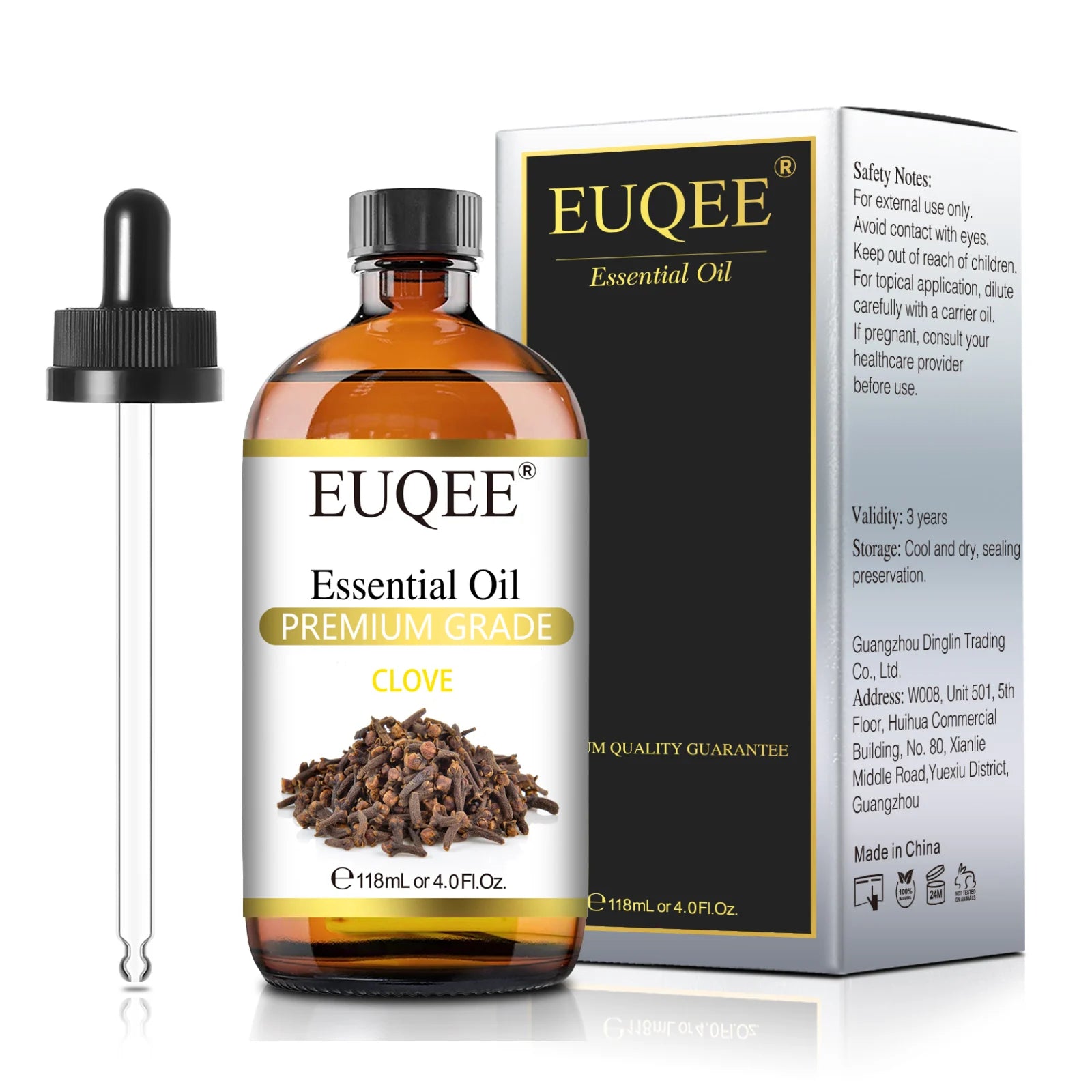 EUQEE 118ml Pure Essential Oil For Skin Peppermint Lavender Eucalyptus Vanilla Bergamot Aromatherapy Essential Oils For Diffuser