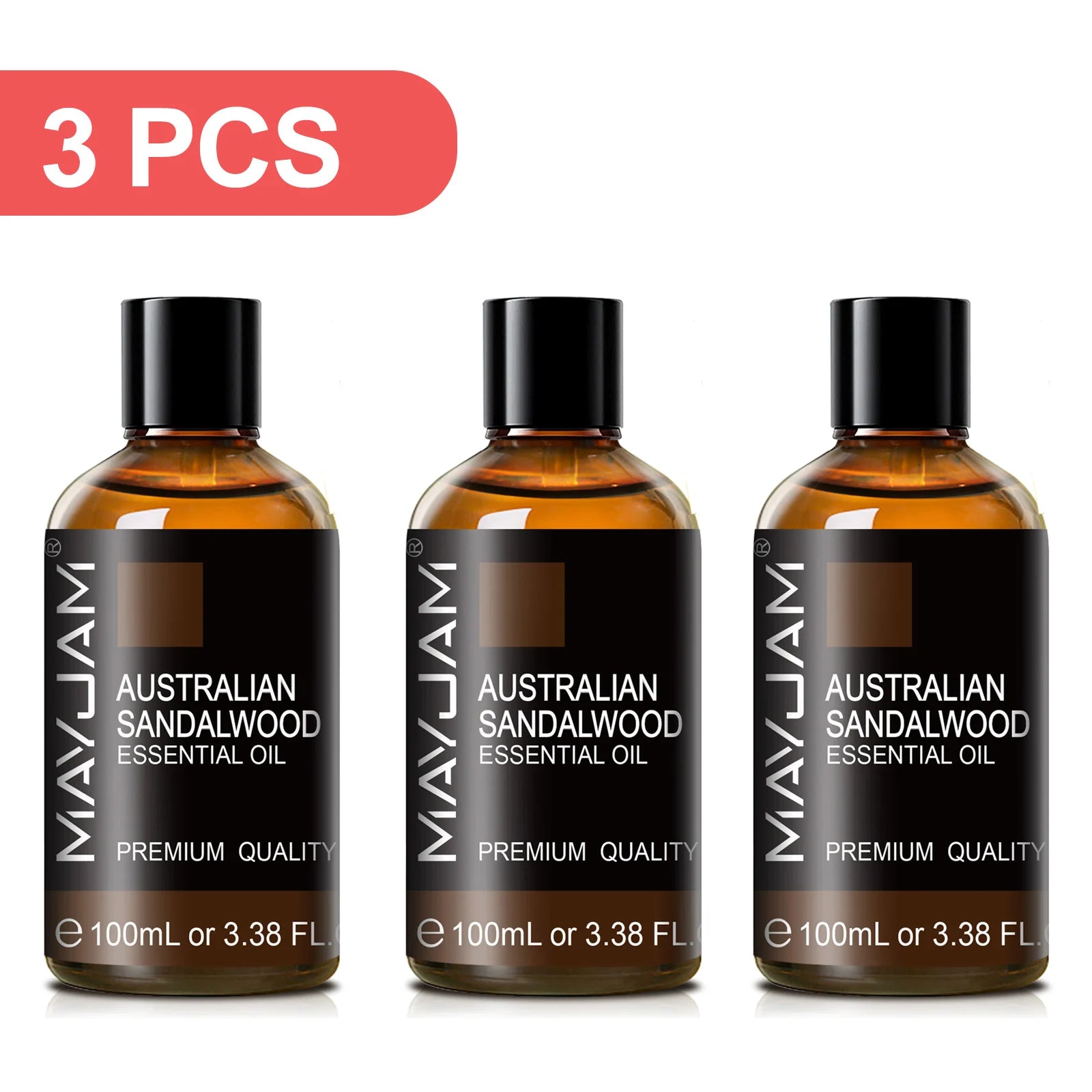 MAYJAM Aromatherapy Essential Oils May Chang Lavender Tea Tree Clove Bud Turmeric Pine Neddles 100ml Pure Essential Oil