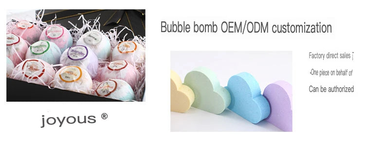 Joyous Bath Ball Petal Series set gift box, bath bath ball bubble bath salt