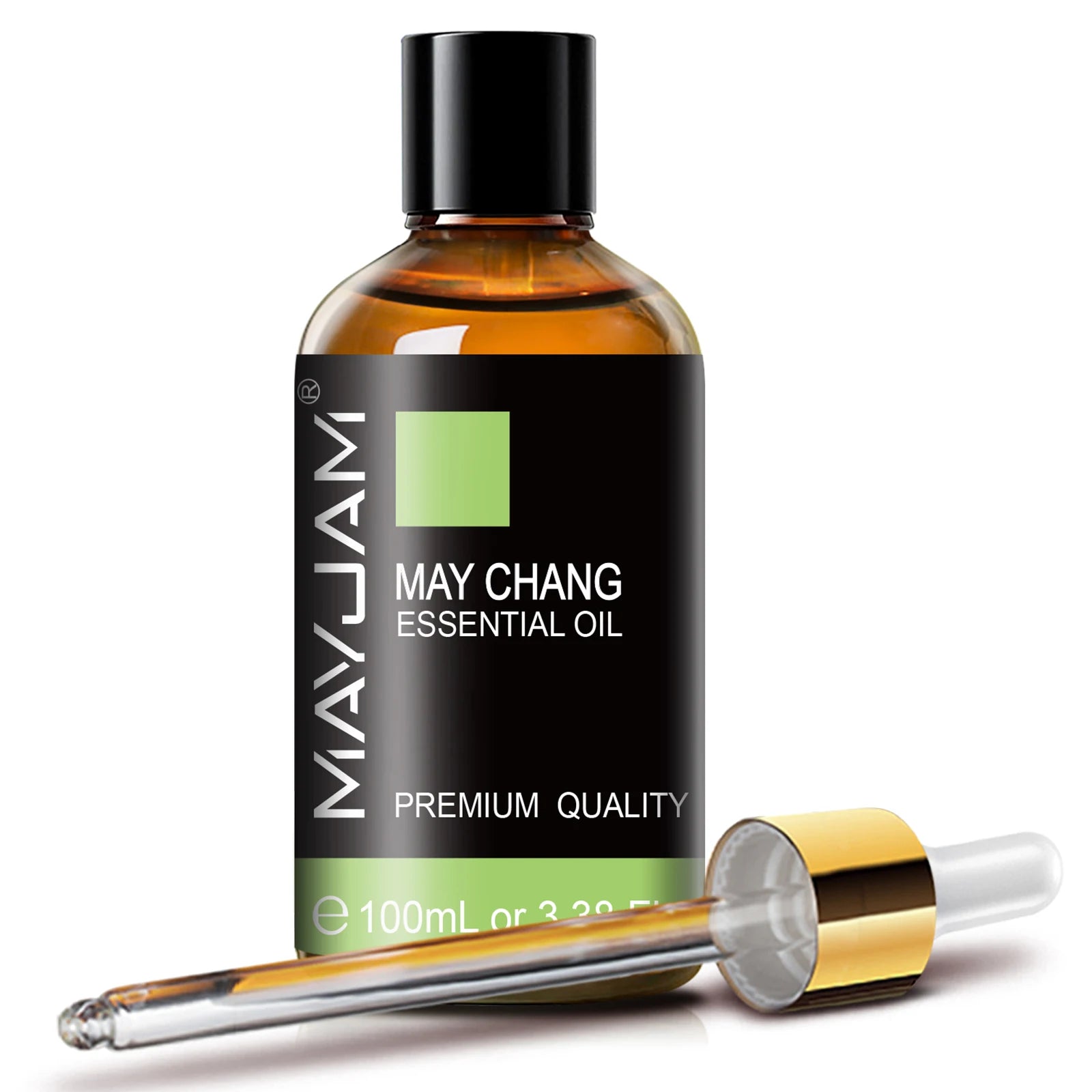 MAYJAM Aromatherapy Essential Oils May Chang Lavender Tea Tree Clove Bud Turmeric Pine Neddles 100ml Pure Essential Oil