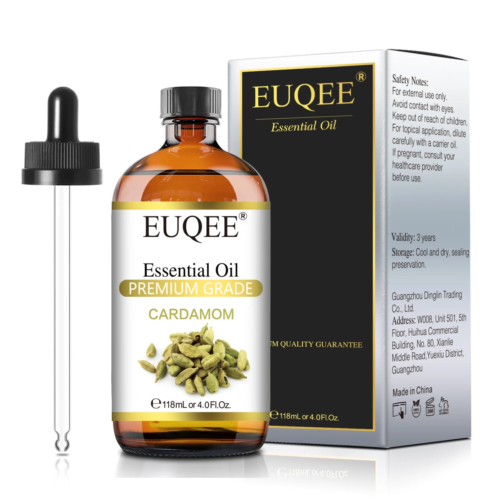 EUQEE 118ml Pure Essential Oil For Skin Peppermint Lavender Eucalyptus Vanilla Bergamot Aromatherapy Essential Oils For Diffuser