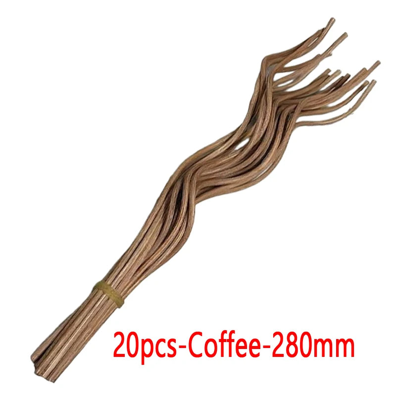 20PCS perfume Diffuser Reed rattan sticks Long Wavy rods for aroma diffuser oil distributor for Home Decor Perfume XXT002