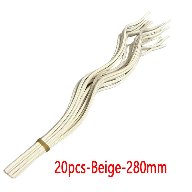 20PCS perfume Diffuser Reed rattan sticks Long Wavy rods for aroma diffuser oil distributor for Home Decor Perfume XXT002