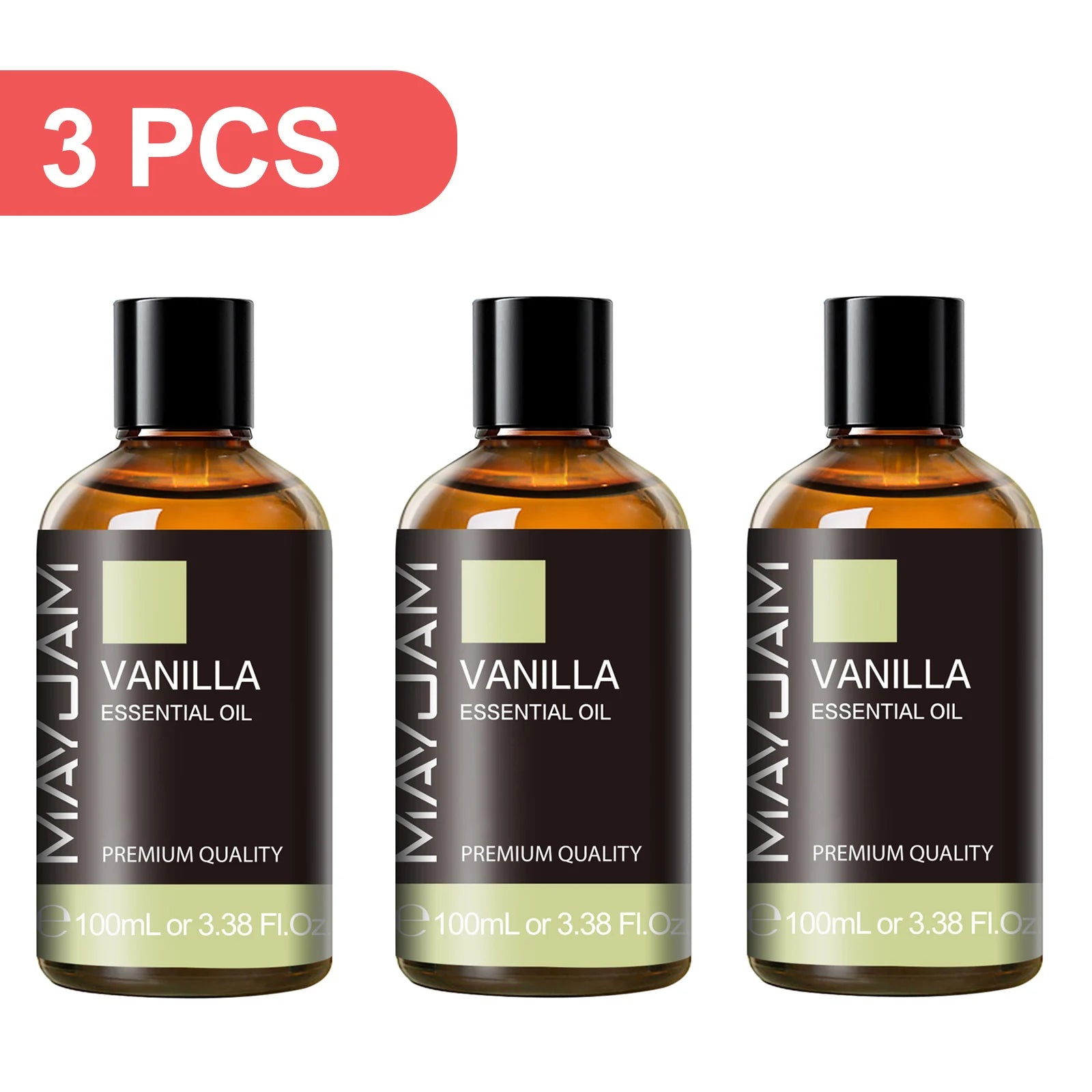 MAYJAM Aromatherapy Essential Oils May Chang Lavender Tea Tree Clove Bud Turmeric Pine Neddles 100ml Pure Essential Oil