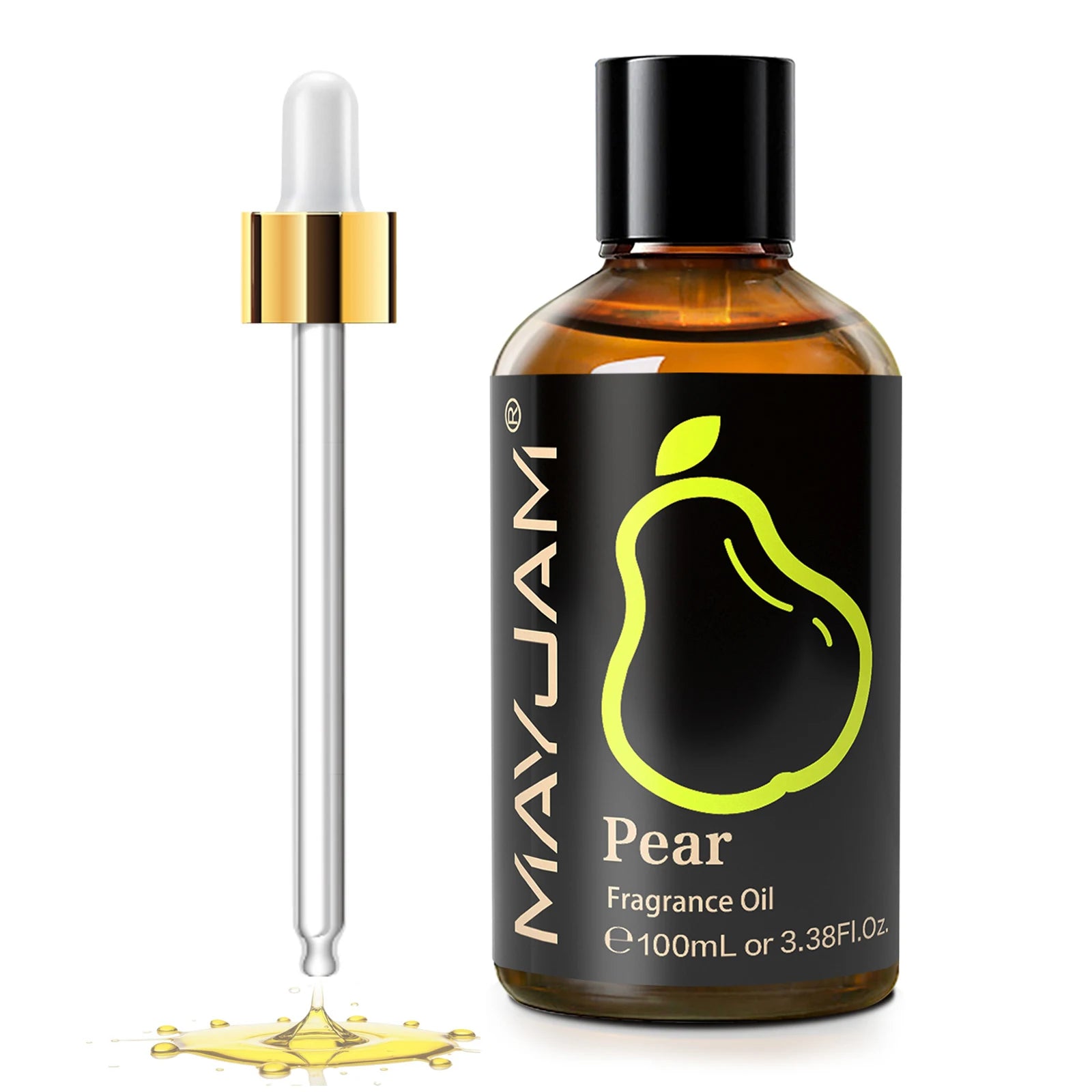 MAYJAM 100ML Fruit Fragrance Oil for Diffuser Candle Soap Making Coconut Strawberry Watermelon Blueberry Essential Oils