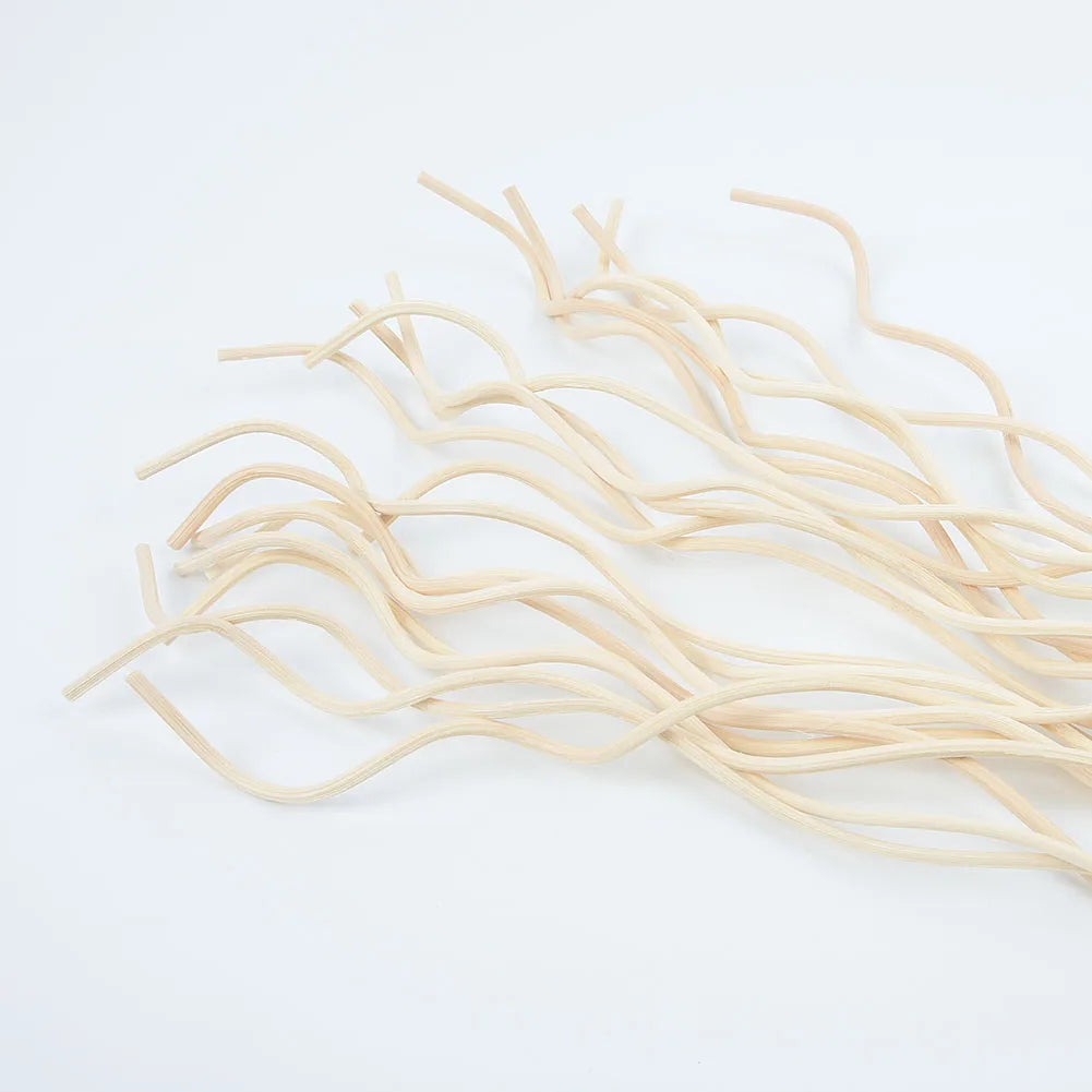 High Quality 20x Long Wavy Rattan Reed Fragrance Diffuser Replacement Refill Sticks Accessory Brand New And High Quality