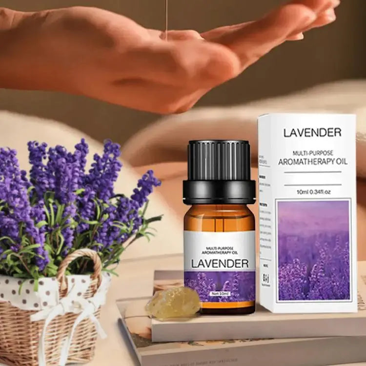 29 Flavors 10ml Essential Oils For Aroma Diffuser AirHumidifier Home Water-soluble Lavender Rose Eucalyptus White Peach Oolong