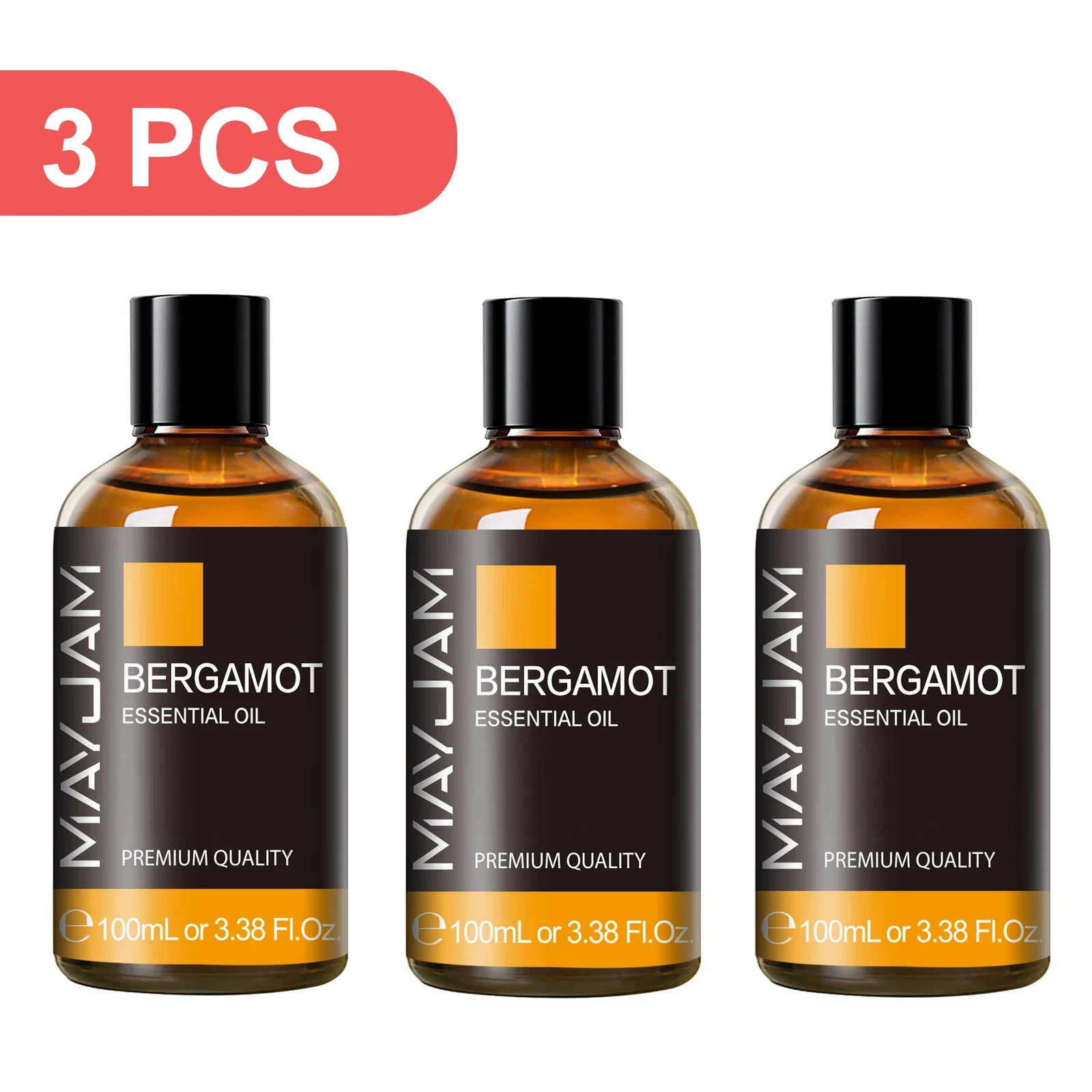 MAYJAM Aromatherapy Essential Oils May Chang Lavender Tea Tree Clove Bud Turmeric Pine Neddles 100ml Pure Essential Oil