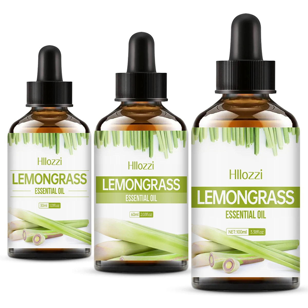 Lemongrass essential oil is suitable for various uses, fresh scent, humidifiers, candles, burners, aromatherapy