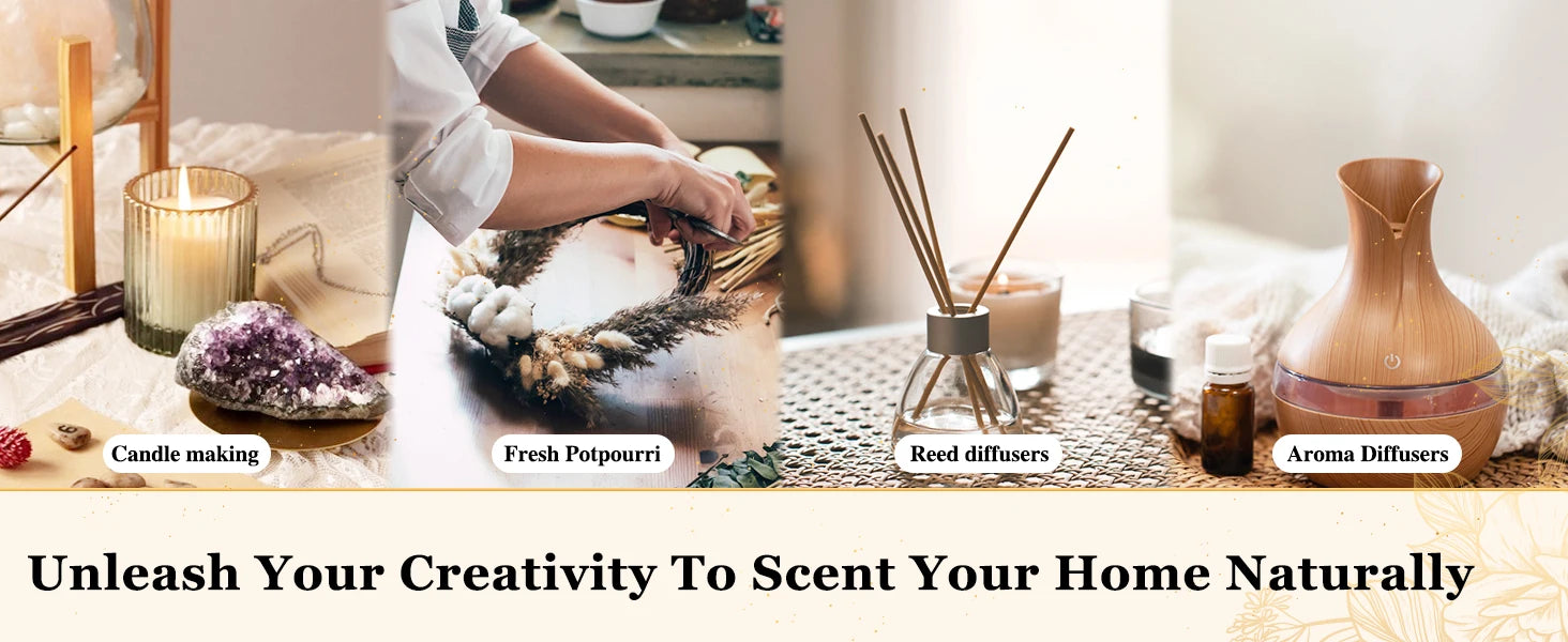 EUQEE 118ml Pure Essential Oil For Skin Peppermint Lavender Eucalyptus Vanilla Bergamot Aromatherapy Essential Oils For Diffuser