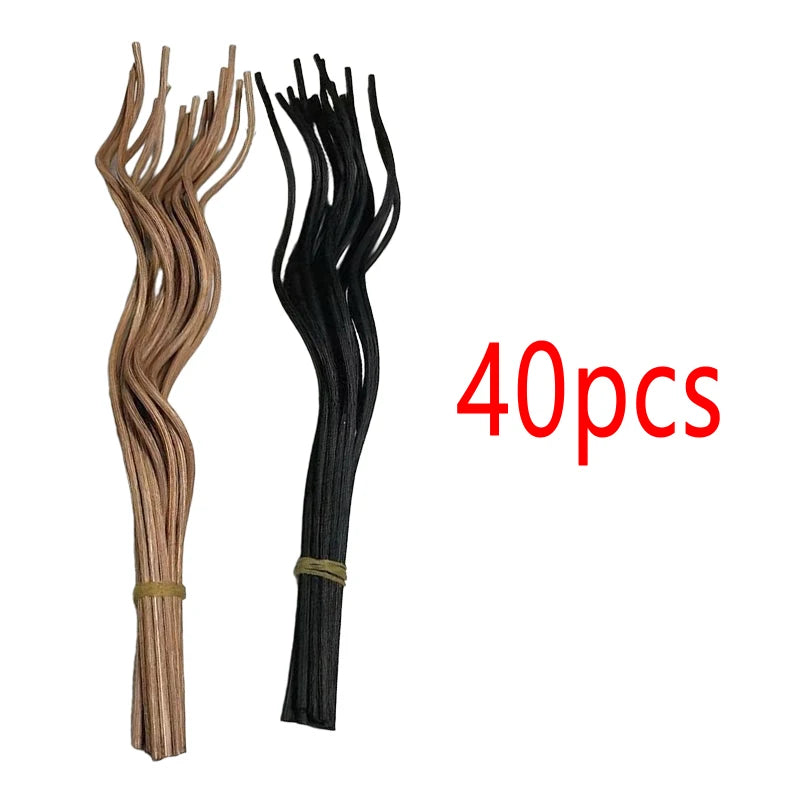 20PCS perfume Diffuser Reed rattan sticks Long Wavy rods for aroma diffuser oil distributor for Home Decor Perfume XXT002