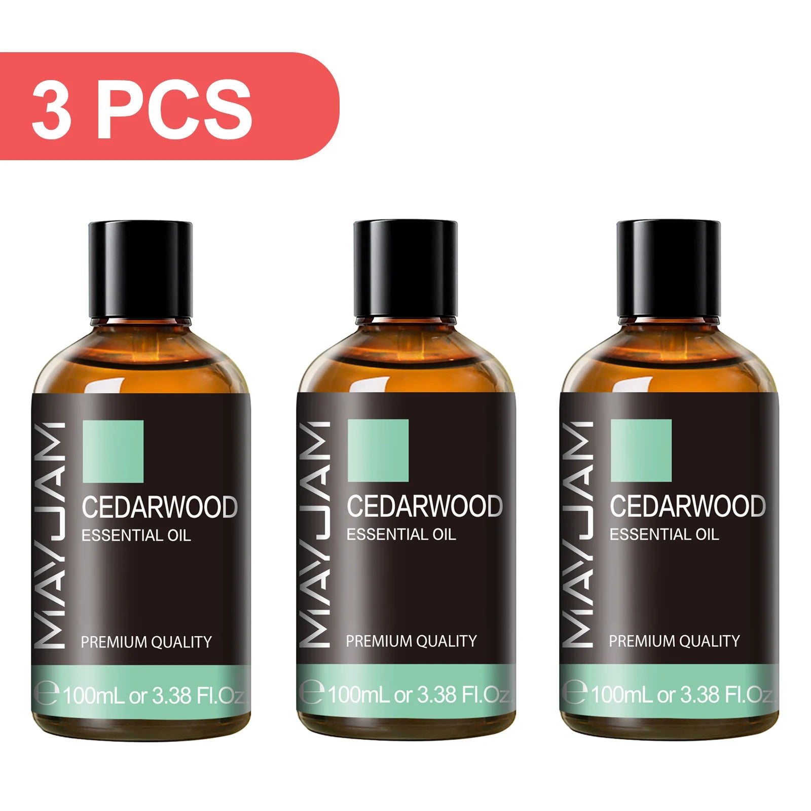 MAYJAM Aromatherapy Essential Oils May Chang Lavender Tea Tree Clove Bud Turmeric Pine Neddles 100ml Pure Essential Oil