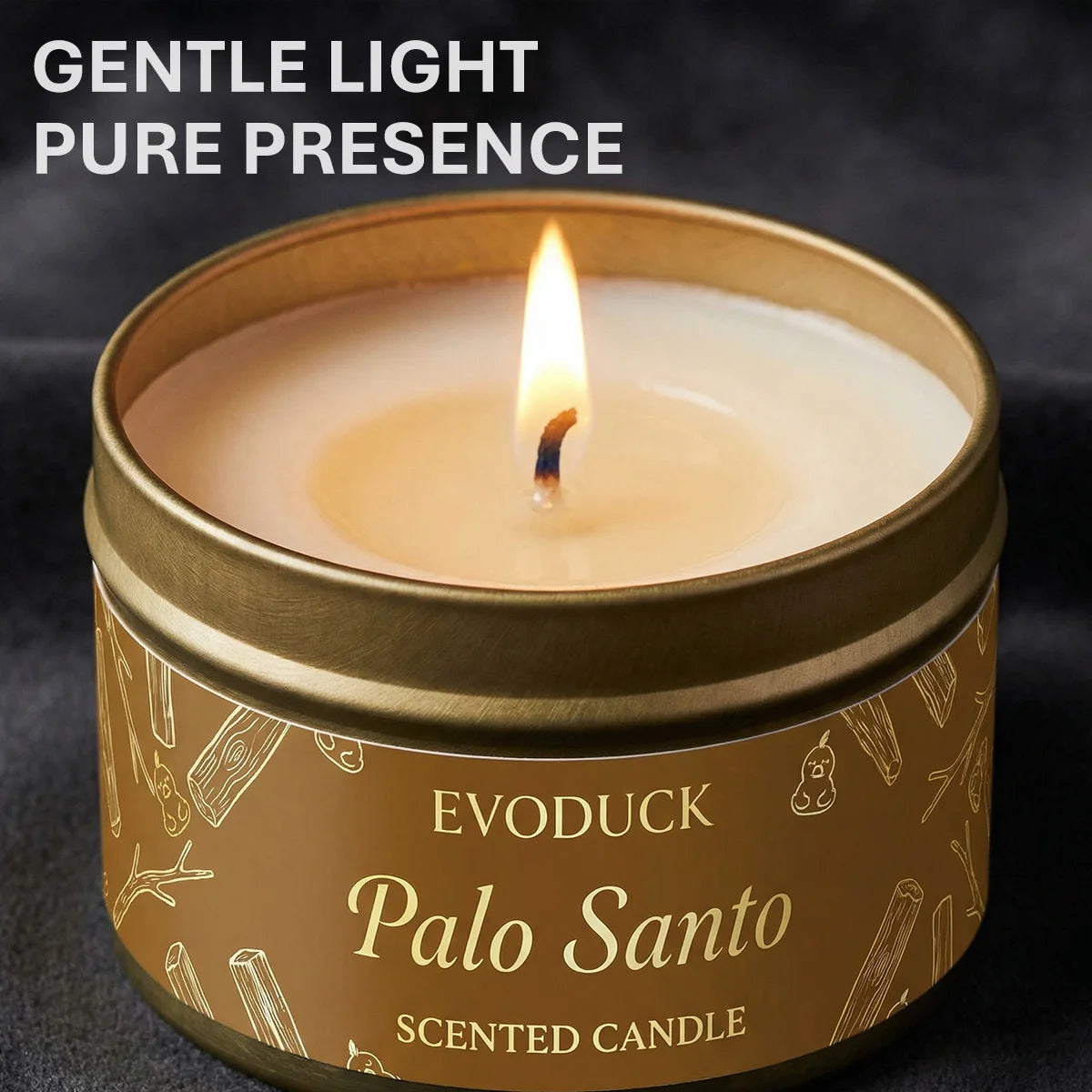 Palo Santo Scented Candles Premium Palo Santo Purify Elevate Energy Cleansing Candle for Meditation Winter Gifts Gift For Woman