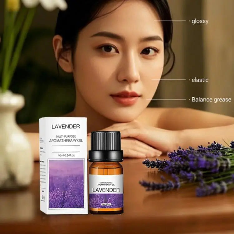 29 Flavors 10ml Essential Oils For Aroma Diffuser AirHumidifier Home Water-soluble Lavender Rose Eucalyptus White Peach Oolong