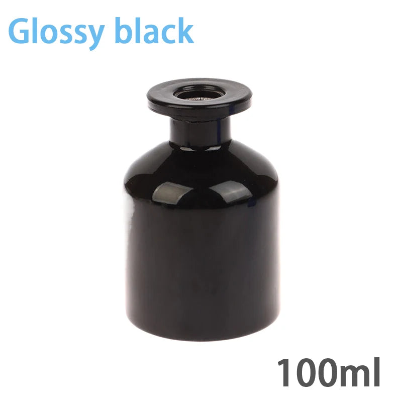1Pcs 100ml Home Fragrance Diffuser Bottle Party Gifts Glass Container Reed Diffuser Essential Oil Bottle Oil Diffusers Sticks