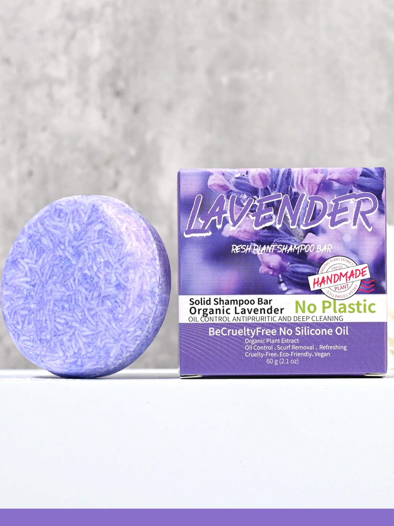Provence lavender Essential Oil Shampoo Soap Handmade Hair Care Soap Solid Shampoo And Cleaning Soap Self Labeled