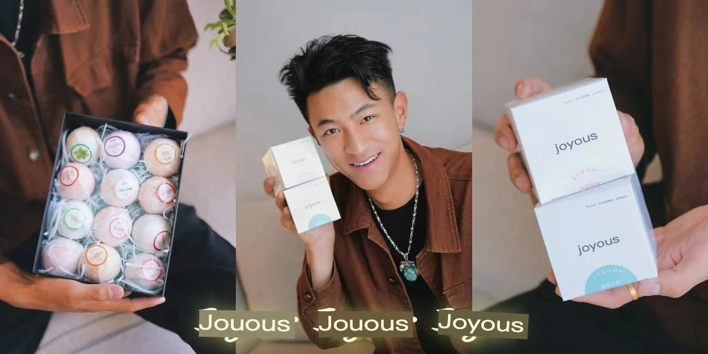 Joyous Bath Ball Petal Series set gift box, bath bath ball bubble bath salt