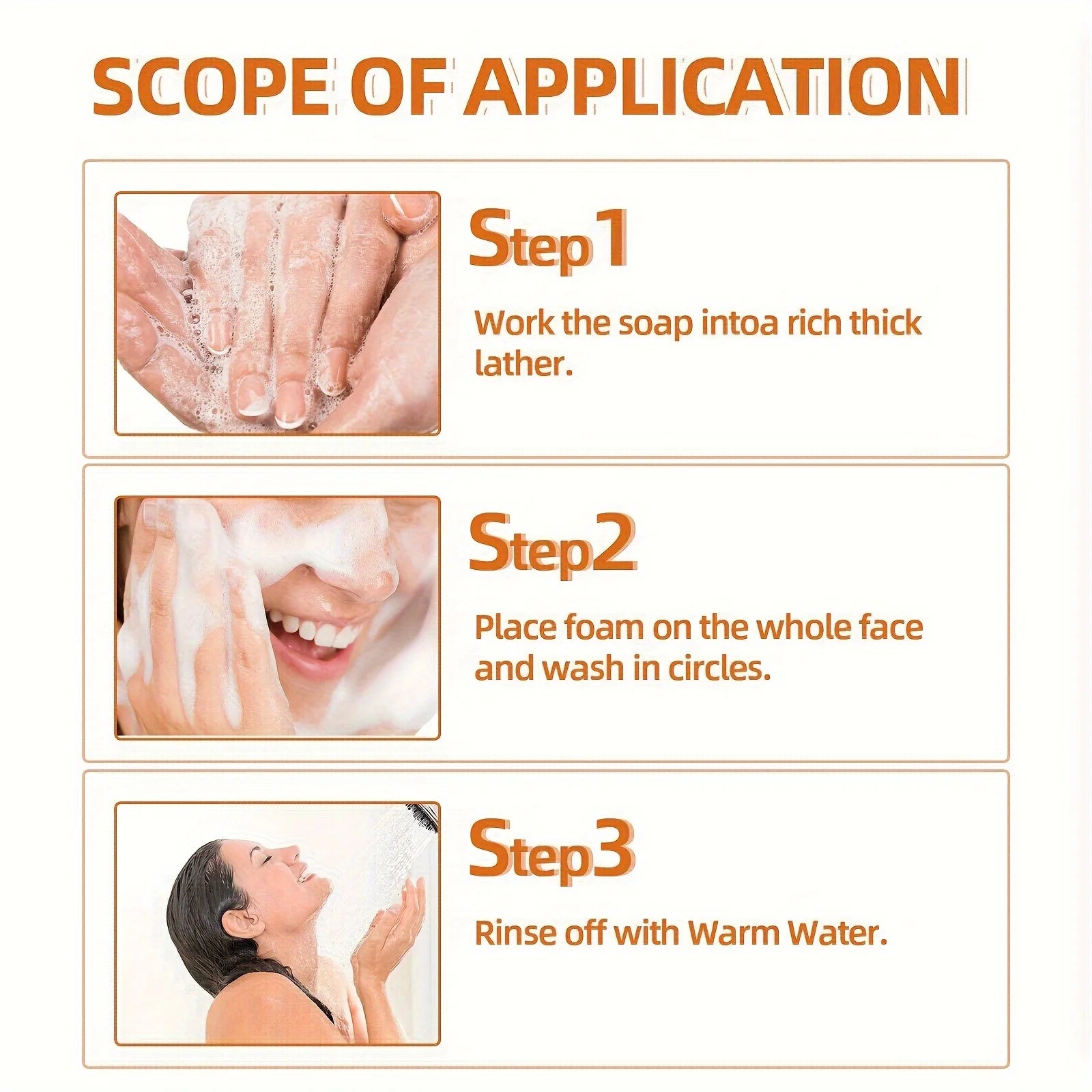 Original Milk Rice Soap Essential Oil Soap Bath Handmade Soap Deep Cleansing Skin 60g(2.12oz)-2 pcs