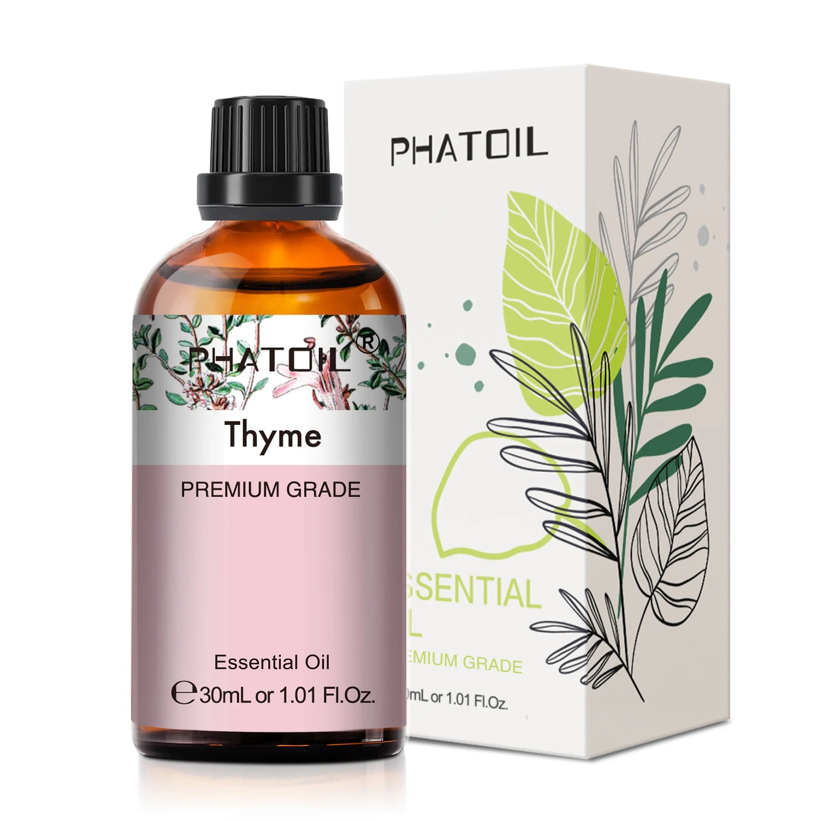 PHATOIL 30ml Aromatherapy Essential Oil Lavender Eucalyptus Vanilla Sweet Orange Aroma Oils For Diffuser Candle Making DIY Soap