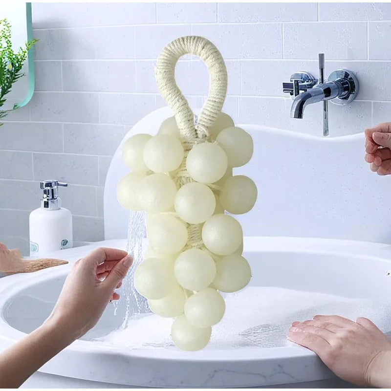 Creative Handmade Grape Shape Soap For Face Hand Body Soap Made From Green Grape Bunches Handwoven Grape Bunches Surprise Gift