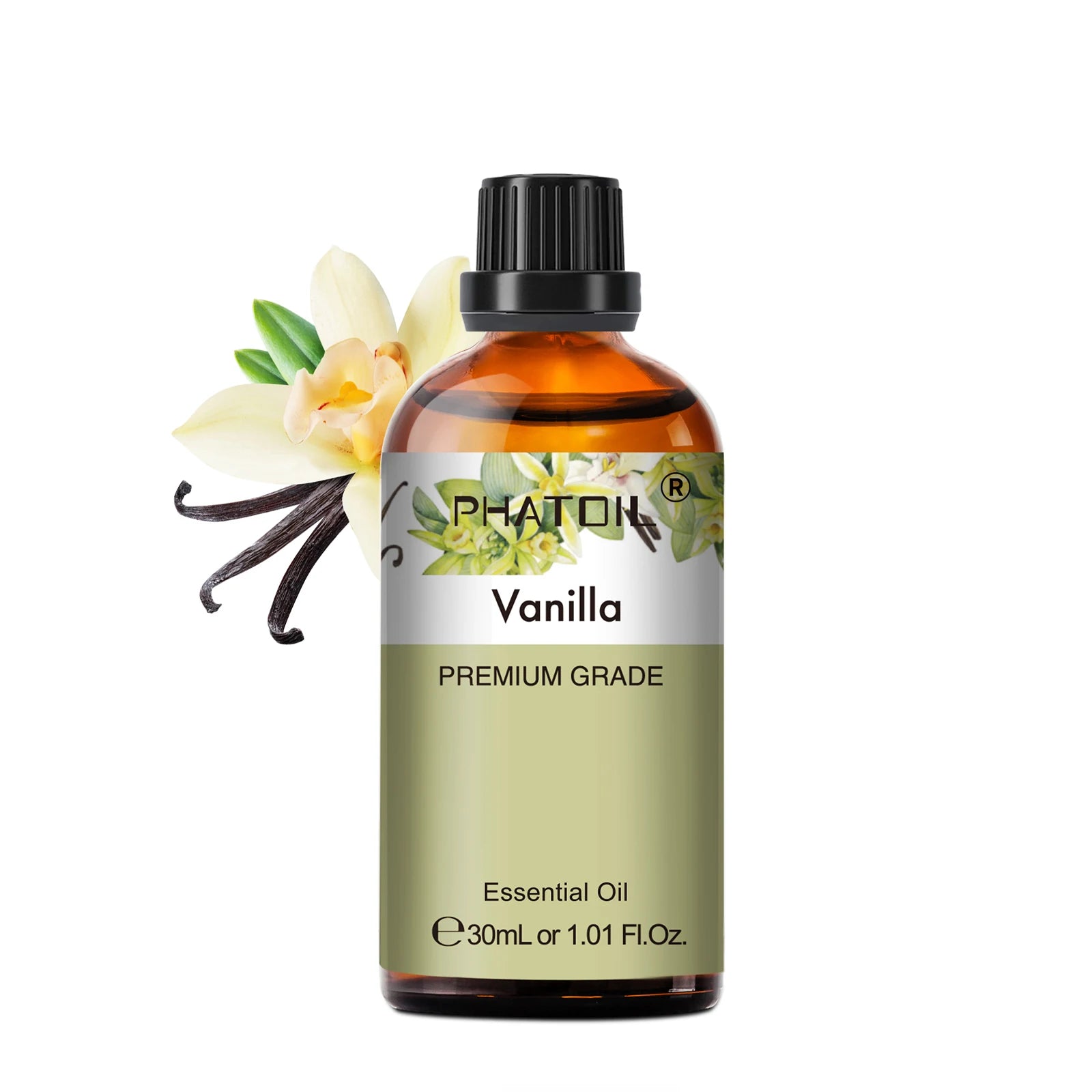 PHATOIL 30ml Lavender Lemon Eucalyptus Sandalwood Bergamot Aromatherapy Essential Oil For Diffuser,Candle Making,DIY Soap & Bomb