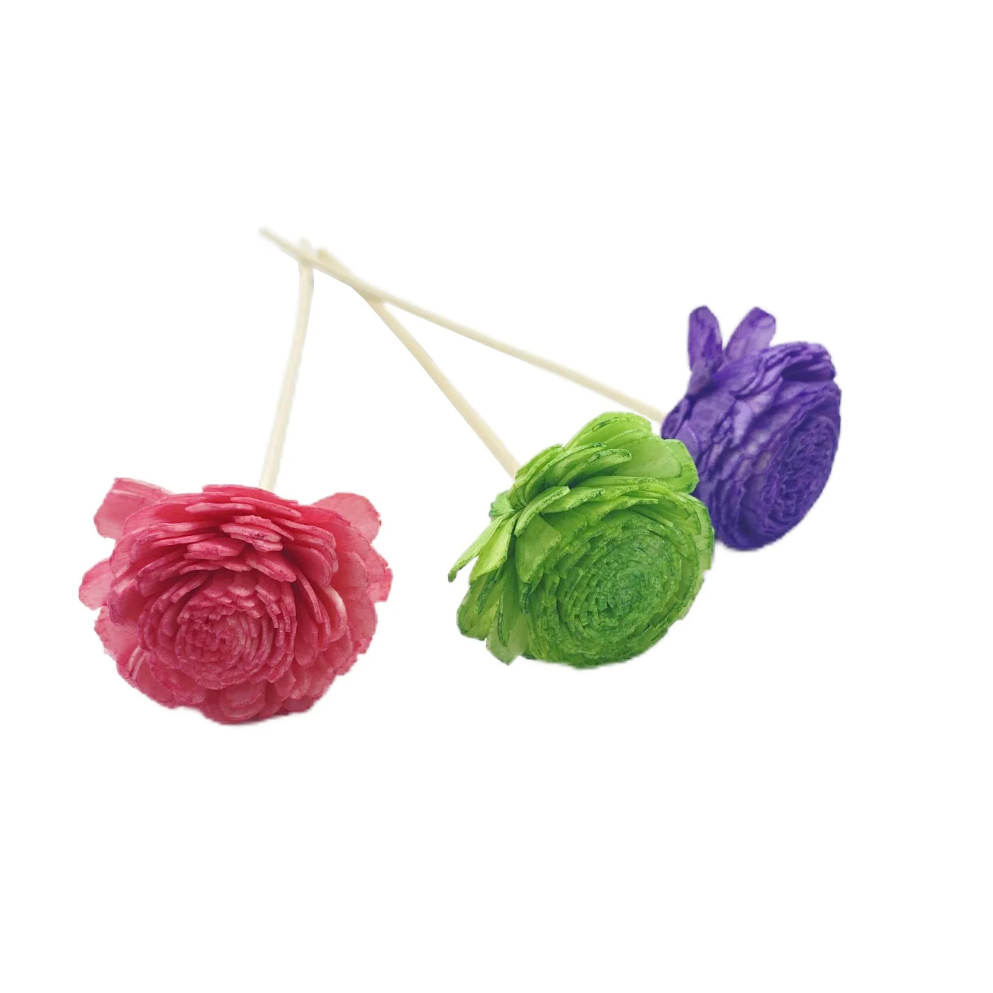 Artificial Hydrangea Flower Rattan Sticks Fireless Fragrances Reed Essential Oil Diffuser Stick DIY Ornaments Home Decor