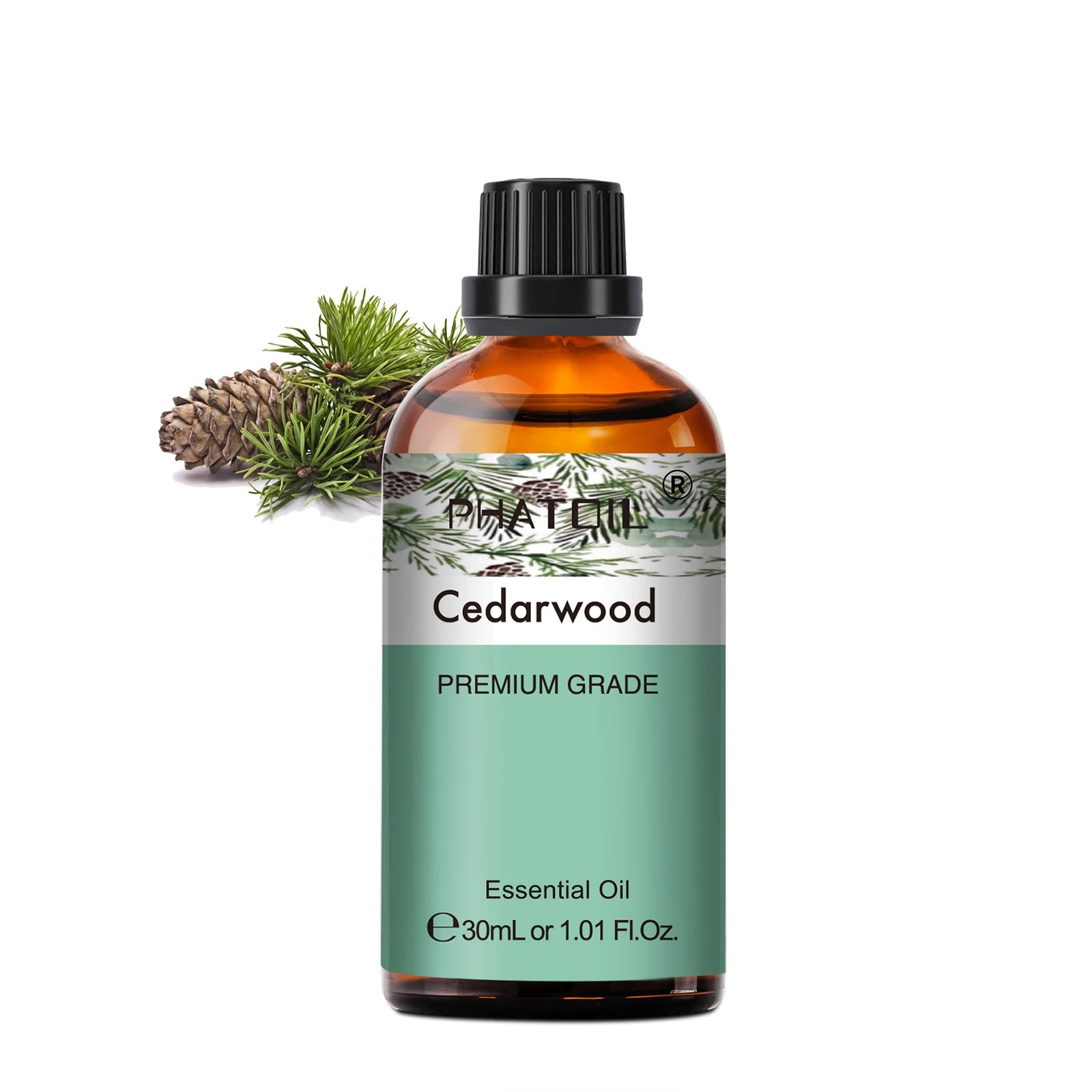 PHATOIL 30ml Lavender Lemon Eucalyptus Sandalwood Bergamot Aromatherapy Essential Oil For Diffuser,Candle Making,DIY Soap & Bomb